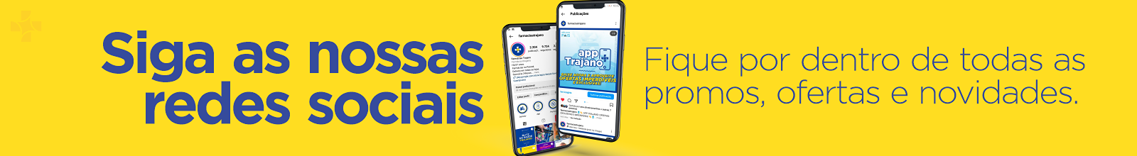 Siga-nos nas redes sociais